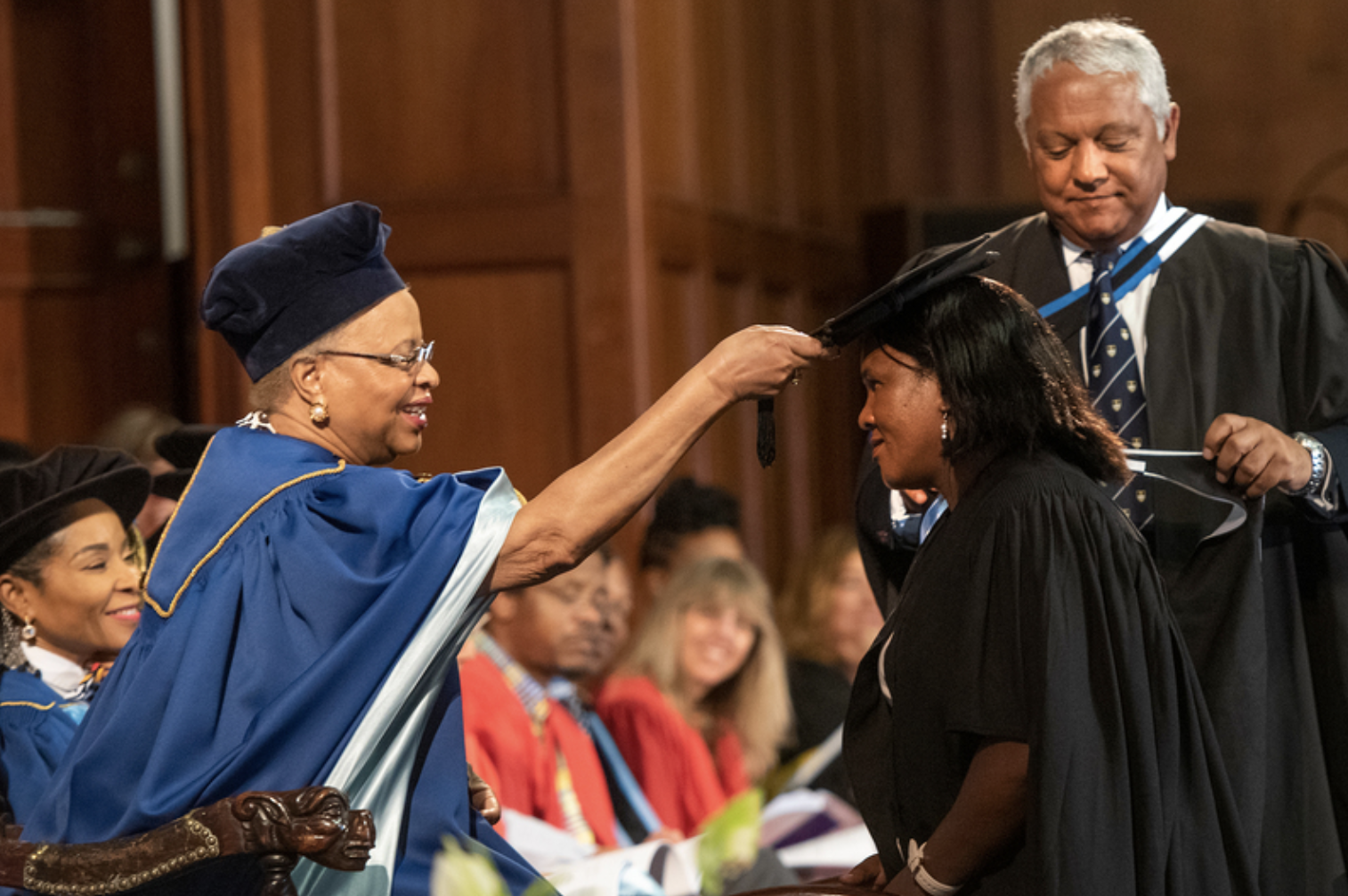 Passing on the baton of great leadership: UCT honours Graça Machel – Graca  Machel Trust